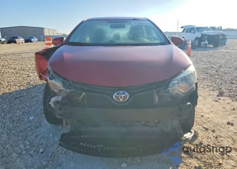 2015 Toyota Corolla L z USA, uszkodzony, nr VIN 5YFBURHE6FP336462